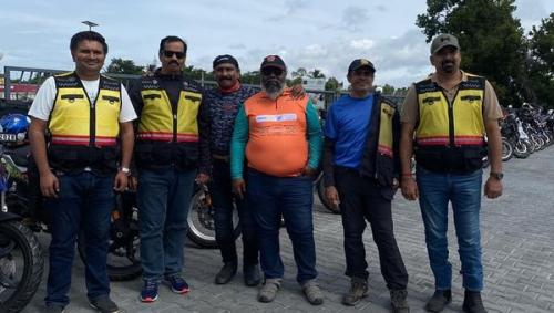 Breakfast ride Bangalore - Mysore highway1