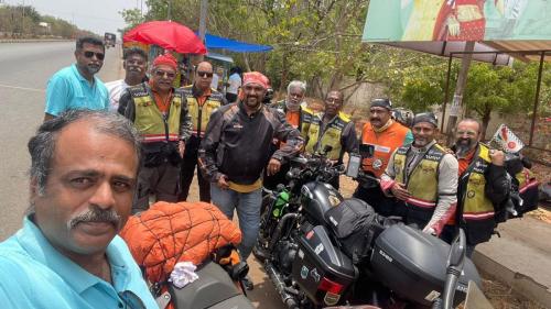 Overnight ride to Kumbakonam and Charter of Thanjavur Sub Chapter - Dated - 3rd May to 5th May (15)