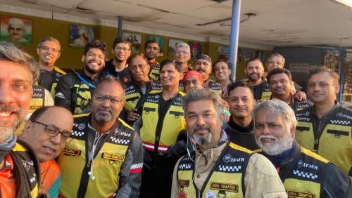 April's monthly ride - 7th April, Sunday 2024 - to Bangaru Thirupati Temple, Kolar (3)