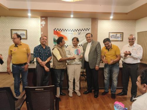 Felicitation function of Mental Health Awareness Riders. (10)