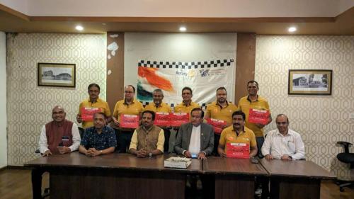 Felicitation function of Mental Health Awareness Riders. (18)