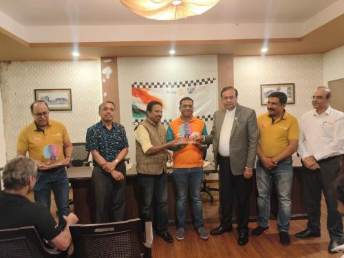 Felicitation function of Mental Health Awareness Riders. (19)