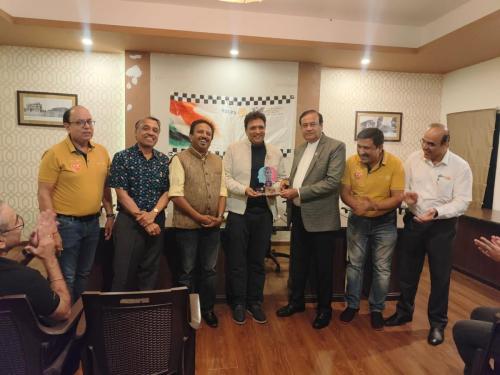 Felicitation function of Mental Health Awareness Riders. (3)
