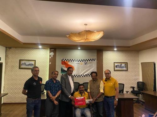 Felicitation function of Mental Health Awareness Riders. (9)